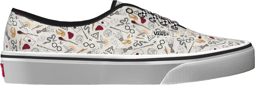  Vans Harry Potter x Authentic Custom &#039;Symbols&#039;