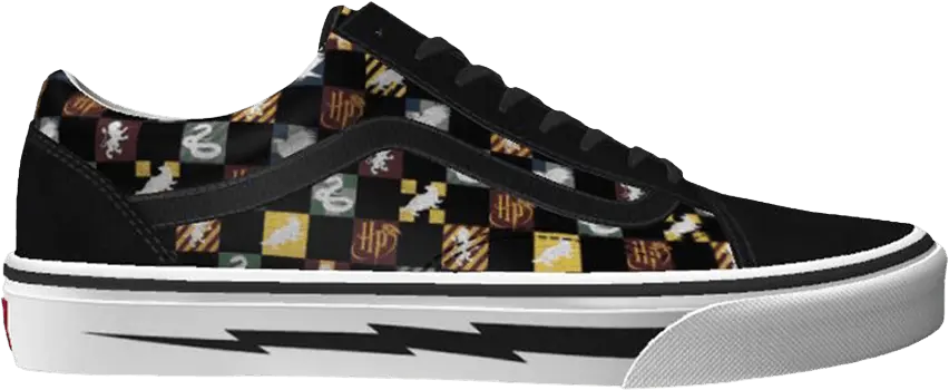  Vans Harry Potter x Old Skool Custom &#039;House Mascots&#039;
