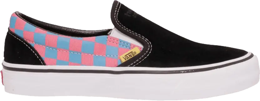  Vans T&amp;C Surf Designs x Classic Slip-On &#039;Pink Blue Checkerboard&#039;