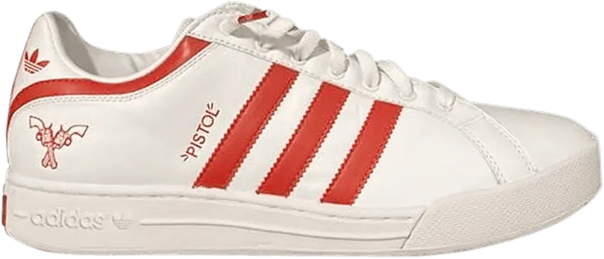 Adidas Pistol Low &#039;White University Red&#039;