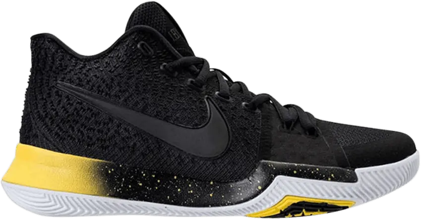  Nike Kyrie 3 Black Yellow