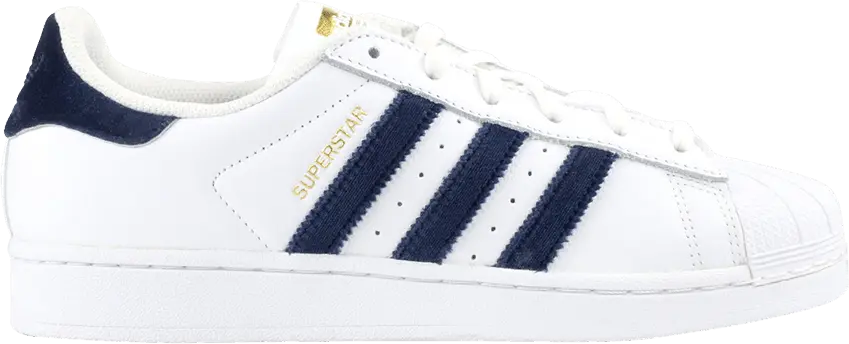 Adidas adidas Superstar White Navy-White (W)