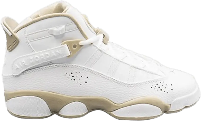  Jordan 6 Rings GS &#039;White Sand&#039;