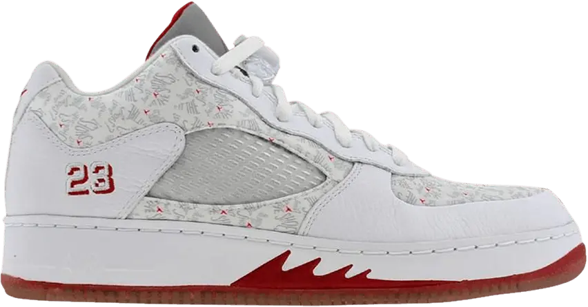 Air Jordan Force 5 Low GS &#039;White Varsity Red&#039;