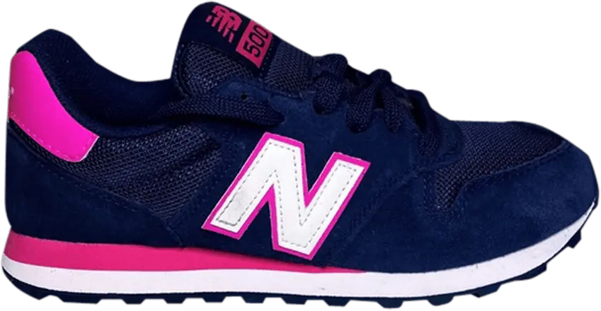 New Balance Wmns 500 &#039;Midnight Navy Pink&#039;