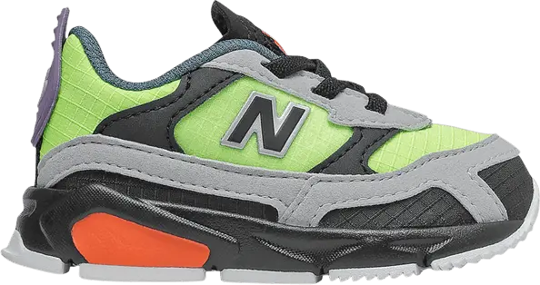  New Balance X-Racer Toddler &#039;Energy Lime Black&#039;