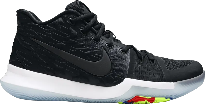  Nike Kyrie 3 Black Multi-Color