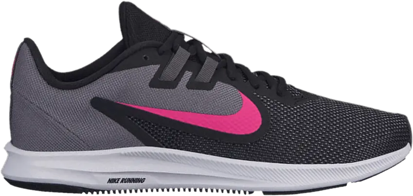  Nike Wmns Downshifter 9 &#039;Black Laser Fuchsia&#039;