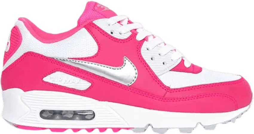  Nike Wmns Air Max 90 &#039;White Pink Flesh&#039;
