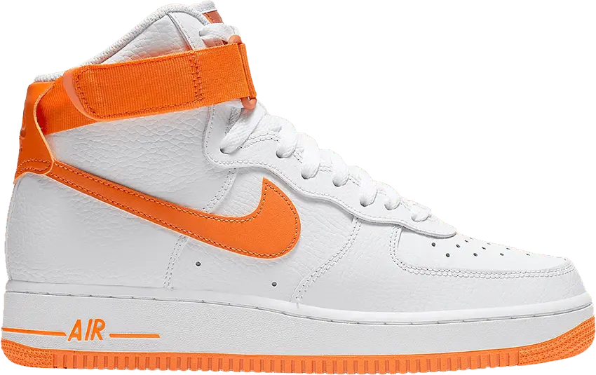  Nike Wmns Air Force 1 High &#039;Vibrant Orange&#039;