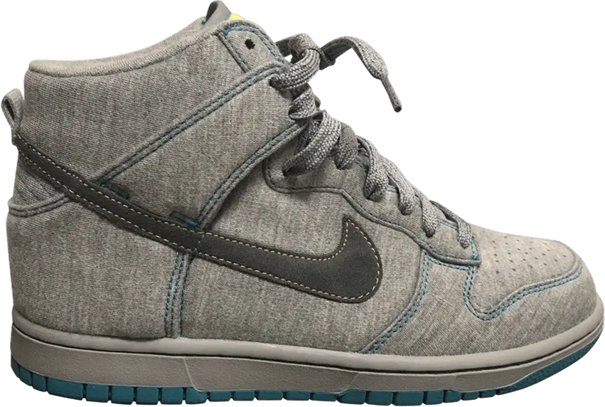  Nike Wmns Dunk High 6.0 &#039;Grey Fleece&#039;