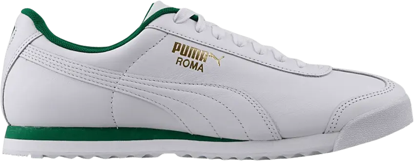  Puma Roma Classic &#039;White Amazon Green&#039;