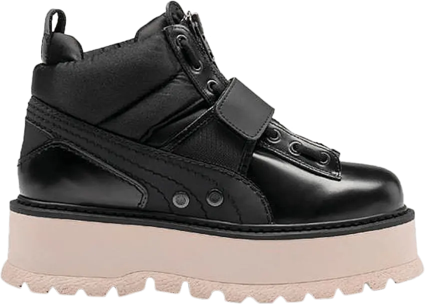  Puma Fenty x Wmns Sneaker Boot Strap &#039;Black&#039;