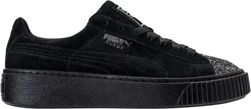  Puma Wmns Suede Platform &#039;Crushed Gem - Black&#039;