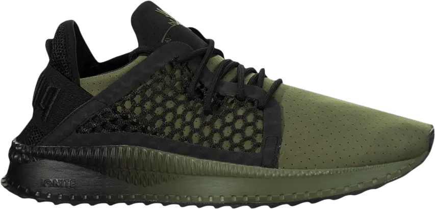 Puma Young &amp; Reckless x Tsugi Netfit &#039;Olive Night&#039;