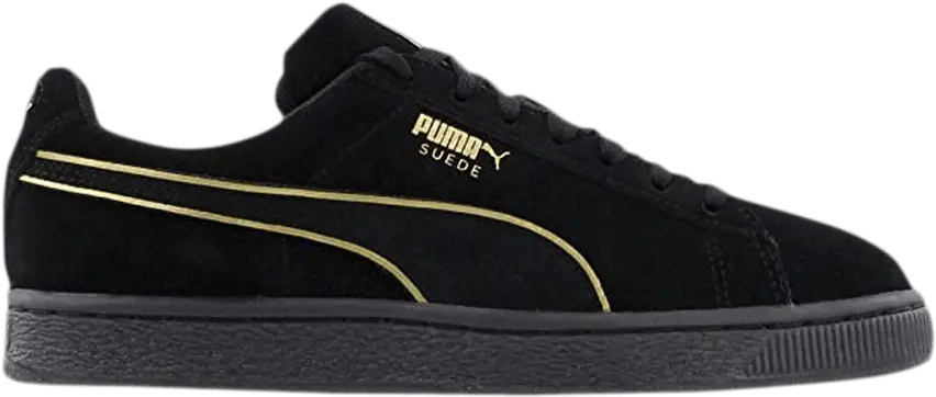  Puma Suede Foil FS &#039;Black&#039;