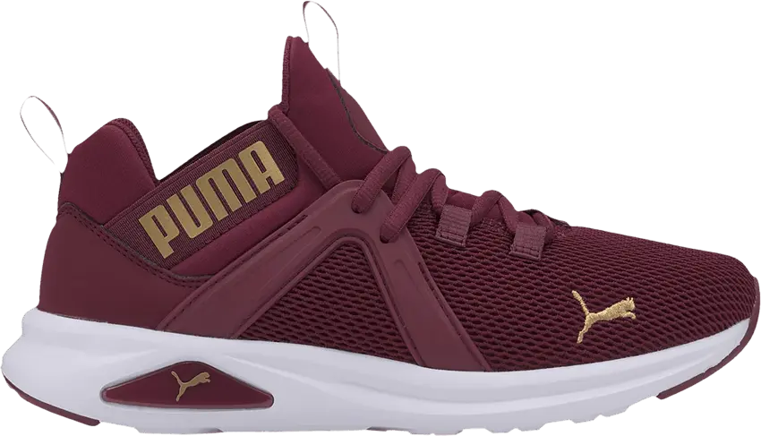  Puma Wmns Enzo 2 &#039;Burgundy Gold&#039;