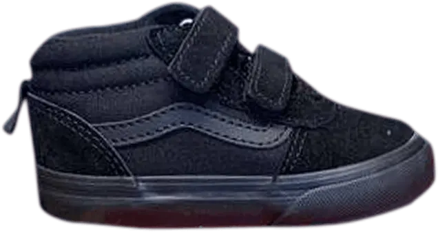  Vans Ward Mid V Toddler &#039;Triple Black&#039;