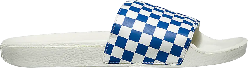 Vans Checkerboard Slide-On &#039;True Blue&#039;