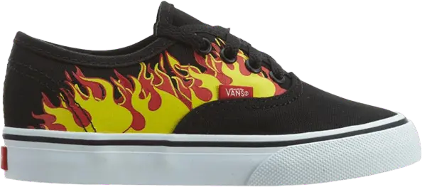  Vans Authentic Toddler &#039;Flame&#039;