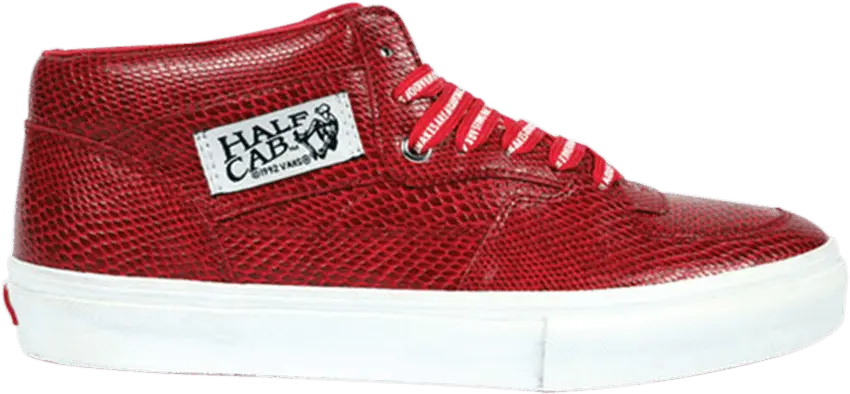  Vans Huf x Half Cab LX &#039;Red Snakeskin&#039;