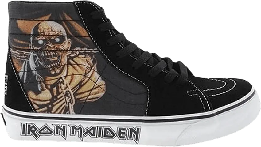  Vans Iron Maiden x Sk8-Hi &#039;Piece of Mind&#039;