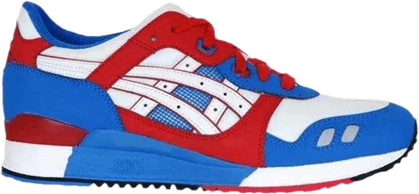  Asics Gel Lyte 3 &#039;Blue Red&#039; Footlocker Exclusive