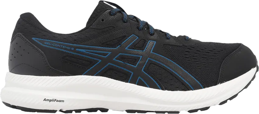  Asics Gel Contend 8 4E Wide &#039;Black Reborn Blue&#039;