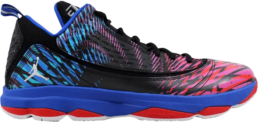  Jordan CP3.VI AE Black White Game Royal Sport Red