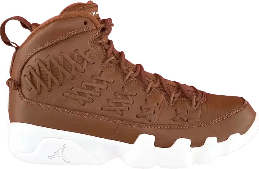  Air Jordan 9 Retro Pinnacle &#039;Baseball Glove Brown&#039;