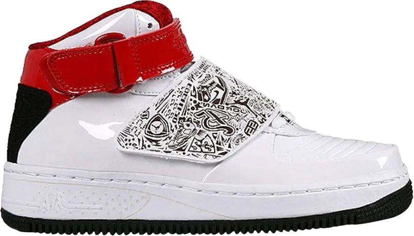  Air Jordan Force 20 GS &#039;White Varsity Red&#039;