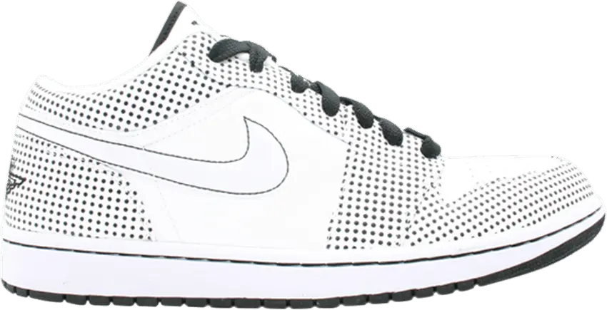  Air Jordan 1 Phat Low &#039;White Black&#039;