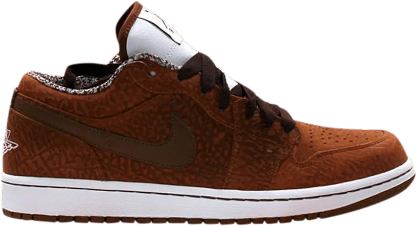  Air Jordan 1 Phat Low &#039;Elephant Pack - Light British Tan&#039;