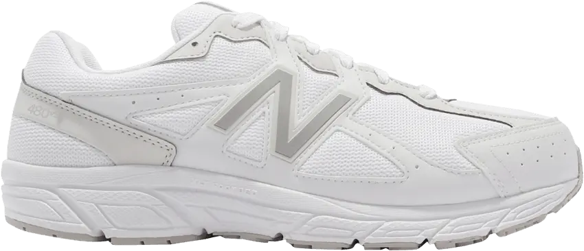  New Balance Wmns 480v5 4E Wide &#039;White Silver&#039;