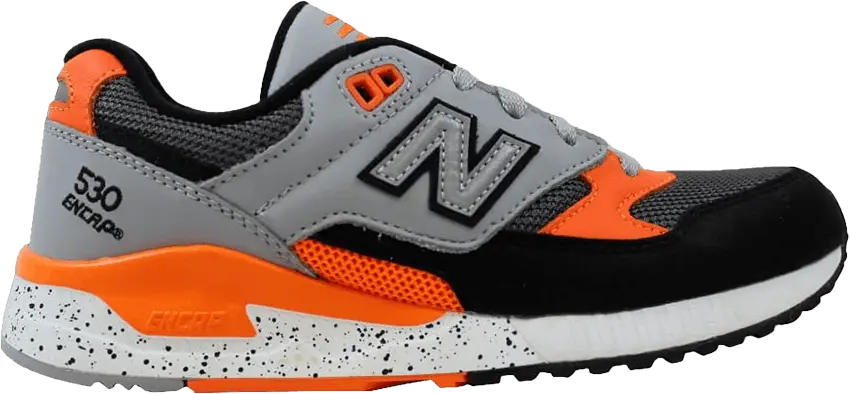  New Balance Wmns 530 &#039;Black Grey Orange&#039;