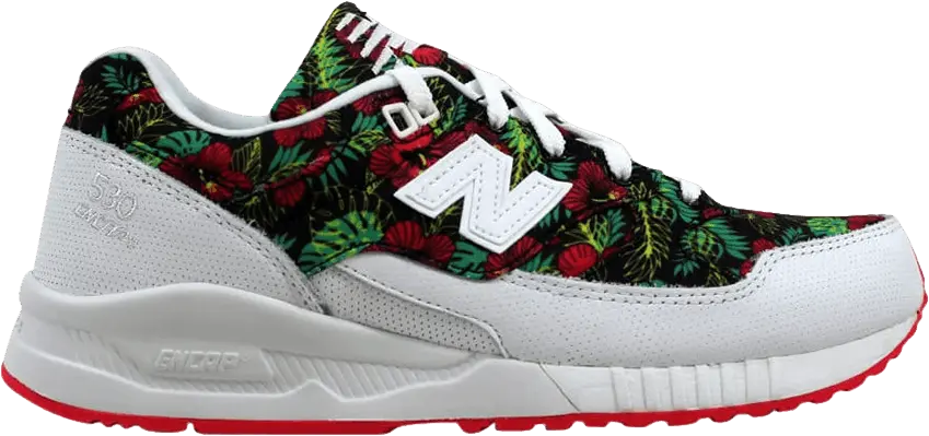  New Balance Wmns 530 &#039;White Floral&#039;