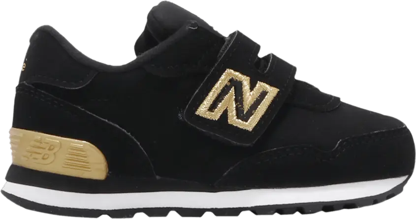  New Balance 515 Toddler Wide &#039;Black Gold&#039;