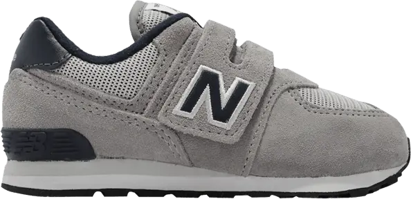  New Balance 574 Toddler Wide &#039;Grey Navy&#039;