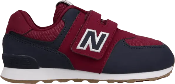  New Balance 574 Wide Infant &#039;Red Navy&#039;