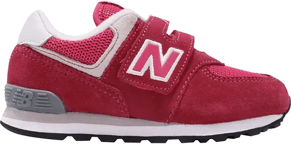  New Balance 574 Wide Infant &#039;Red&#039;