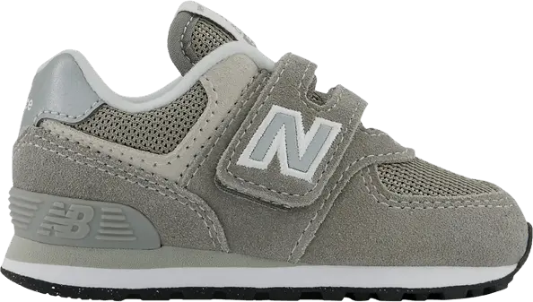  New Balance 574 Hook &amp; Loop Toddler Wide &#039;Core Pack - Grey&#039;