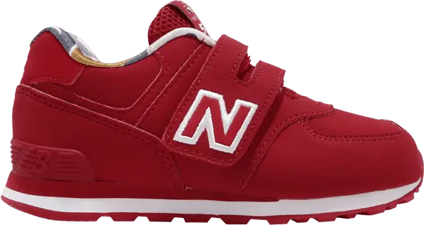  New Balance 574 Toddler Wide &#039;Red&#039;