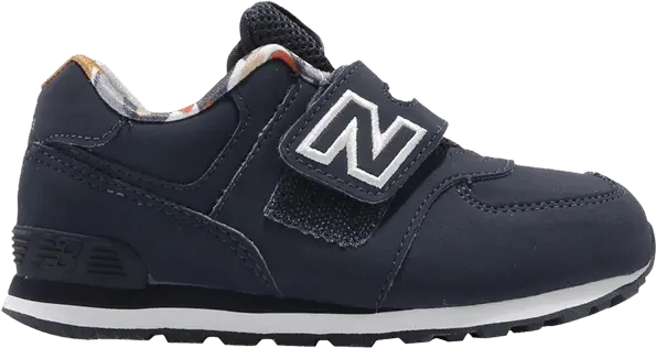  New Balance 574 Toddler Wide &#039;Navy Camo&#039;