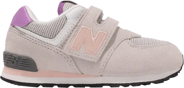  New Balance 574 Toddler Wide &#039;Summer Fog Oyster Pink&#039;