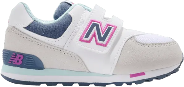  New Balance 574 Toddler Wide &#039;Varsity Sport - Summer Fog Glacier&#039;