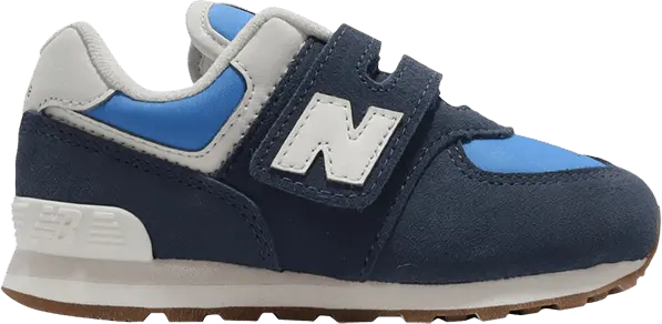  New Balance 574 Hook and Loop Toddler Wide &#039;Vintage Indigo&#039;