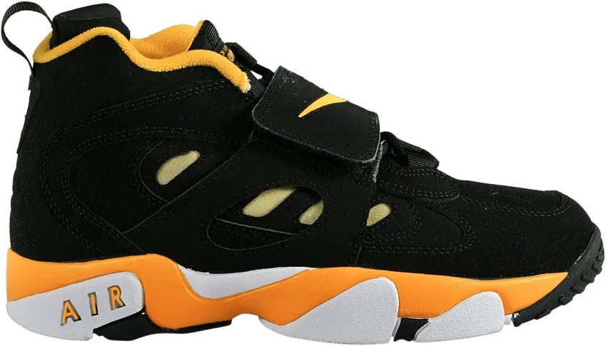 Nike Air Diamond Turf 2 GS &#039;Black Yellow&#039;