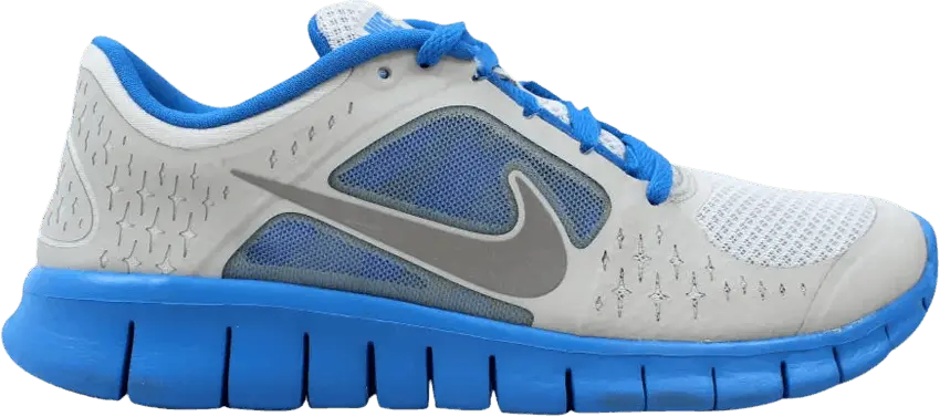  Nike Free Run 3 GS &#039;Charcoal Light Photo Blue&#039;