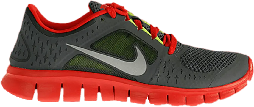  Nike Free Run 3 GS &#039;Dark Grey Red&#039;