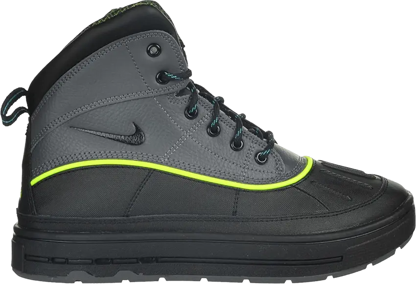  Nike Woodside 2 High GS &#039;Black Grey Volt&#039;